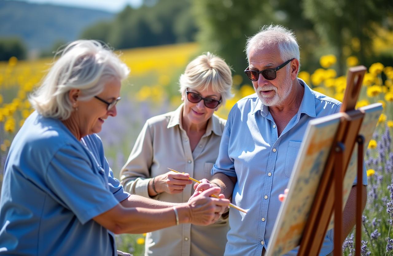 Atelier d'art en Provence